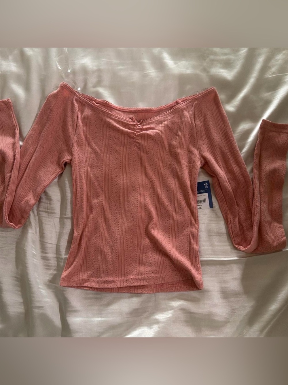 Arizona Pink Off-Shoulder Top